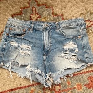 American eagle distressed shorts-size 10.